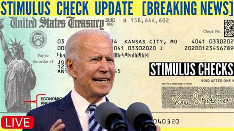 4th Stimulus Check Update Congress JUST Confirmed 2 000 Fourth