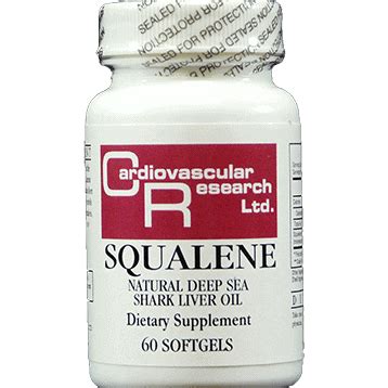 Squalene 500 mg 60 caps by Ecological Formulas