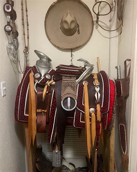 Rare Mexican Presidential Charro Saddle Vame
