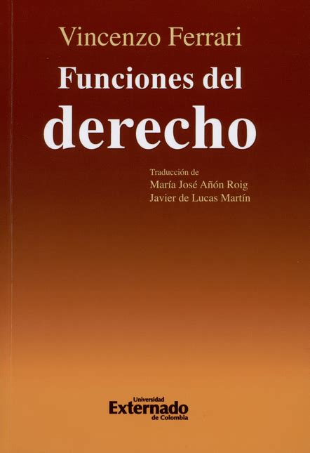 Funciones Del Derecho Librería Lerner