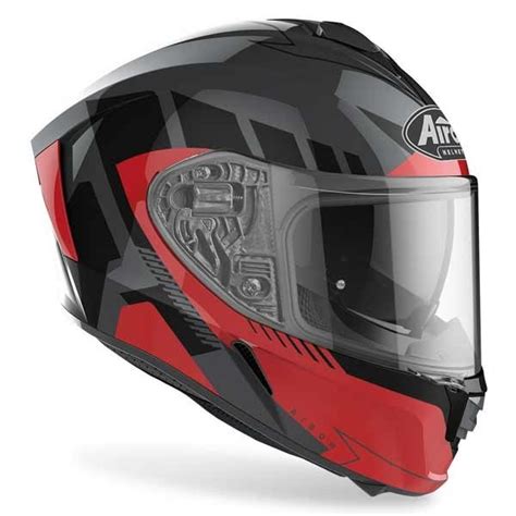 Airoh Spark Rise Black Red Full Face Helmet