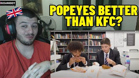 British Highschoolers Try Popeyes For The First Time REACTION YouTube