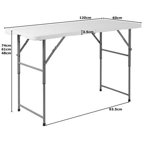 4ft Folding Banquet Trestle Table Buffetweddinggardenstreet Party In