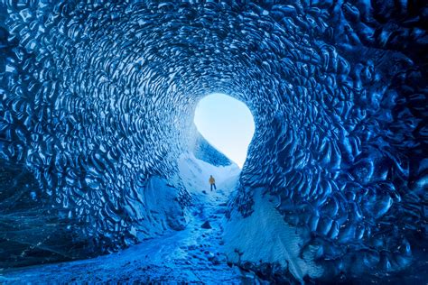 Blue Ice in Ice Cave in Iceland Fine Art Photo Print | Photos by Joseph ...