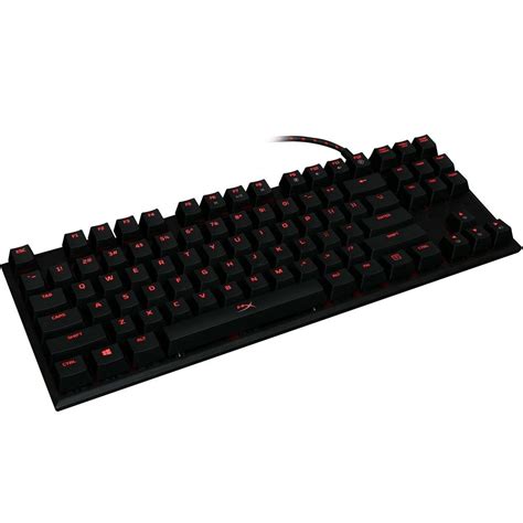 Teclado Gamer Hyperx Alloy Fps Pro Red Mecânico Us Switch Cherry Mx Red