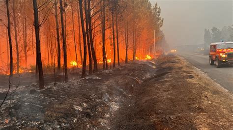 Nouvel Incendie En Gironde Plus De 3 200 Hectares Brûlés