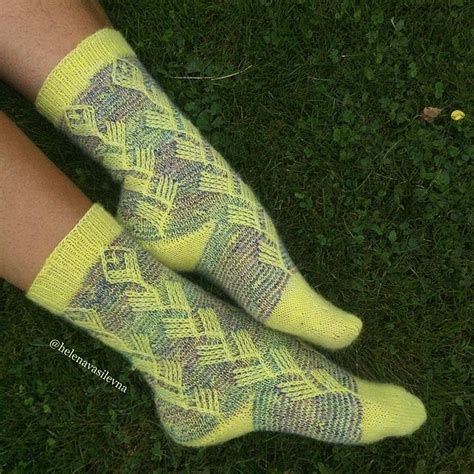 Bindweed Socks Pattern By Alena Malevitch