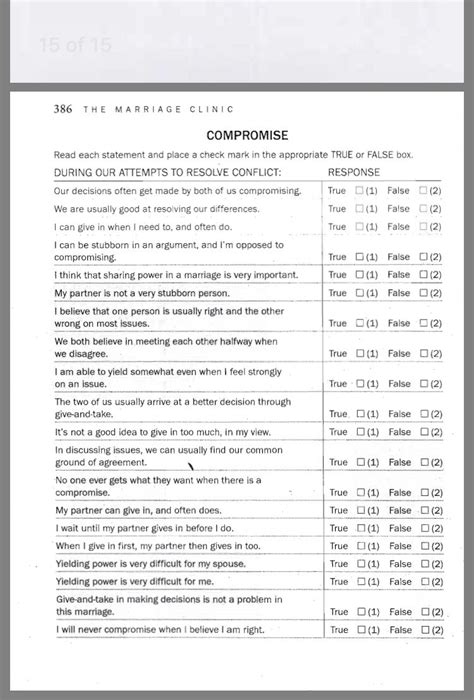 Printable Couples Communication Worksheets My Partner S Qual