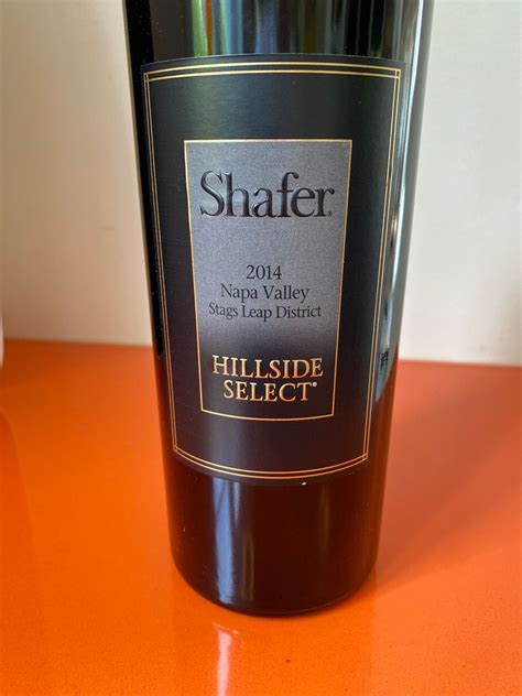 2014 Shafer Cabernet Sauvignon Hillside Select USA California Napa