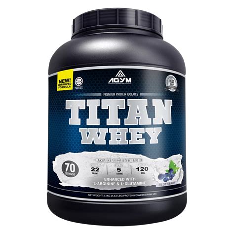 Titan Whey Protein HALAL Jakim 2 1kg 70 Servings BEST PRICE