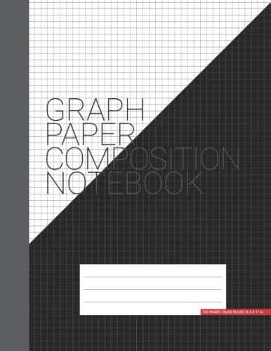 Graph Paper Composition Notebook Quad Ruled 5 Squares Per Inch Grid