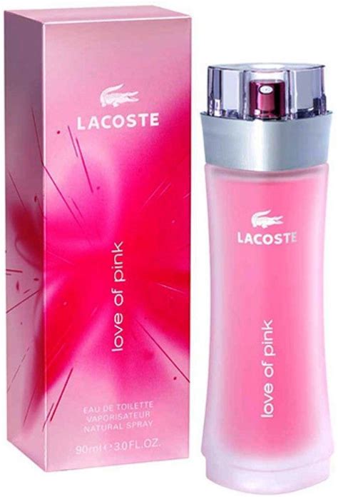 Love of Pink Lacoste - ♀ женский парфюм, 2009 год. | Розовые духи, Духи ...