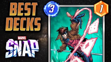 The Best Gambit Decks In Marvel Snap Series Youtube