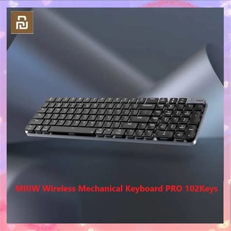 Miiiw Teclado Mecánico Inalámbrico Pro 102 Teclas Bluetooth Y Usb