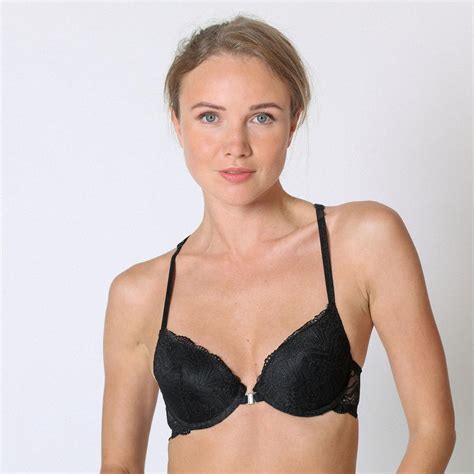 Soutien Gorge Push Up Dos Nageur Noir Midnight Lingerie Lemon Curve