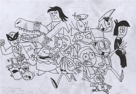 (Adult Swim) original ink version by SurrealRamiC368 on DeviantArt