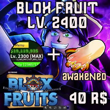 ROBLOX BLOX FRUIT LV 2550 DOUGH Roblox Blox Fruits GGMAX