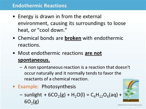 Endothermic Reaction Example