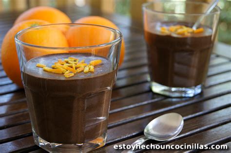 Receta De Mousse De Chocolate Negro Y Naranja Postre F Cil