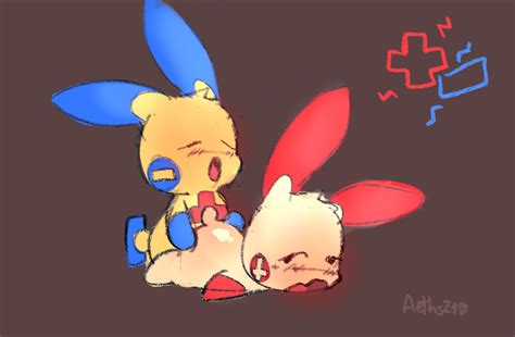 Post 3165180 Aeths21 Minun Plusle Porkyman