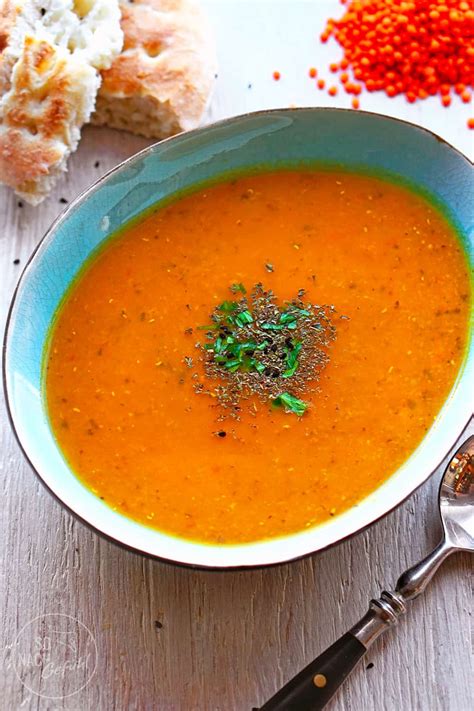 Mercimek Çorbası türkische rote Linsensuppe So nach Gefühl