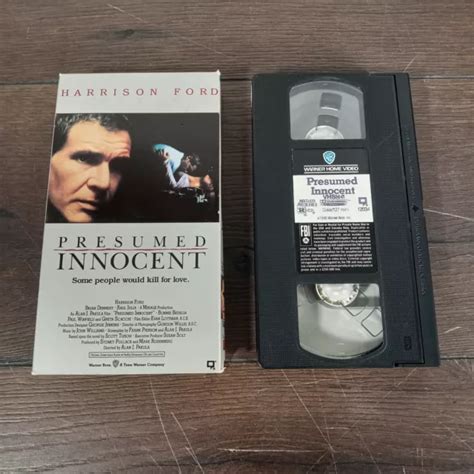 PRESUMED INNOCENT VHS 1991 6 85 PicClick UK