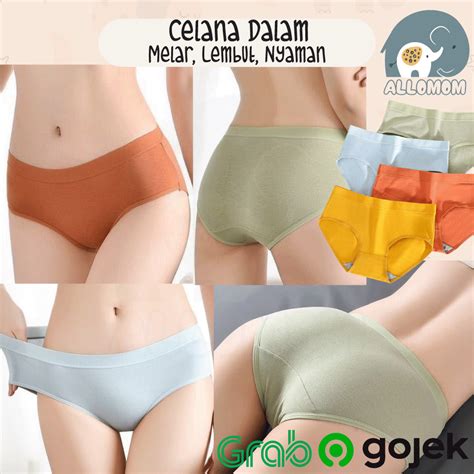 Jual Celana Dalam Wanita Underwear Cewek Polos Sexy Gaya Korea Bahan