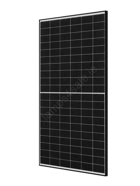 Photovoltaic Solar Panel Ja Solar 380 Wp Black Frame Ip68 Half Cut