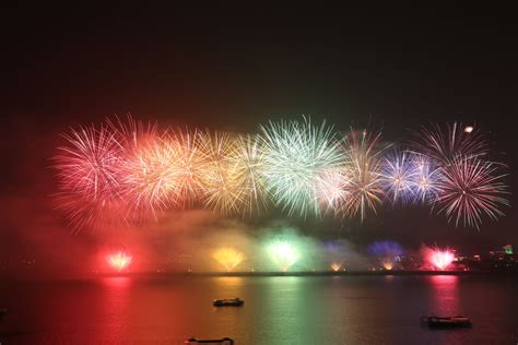 A rainbow of fireworks :) | Fireworks, Celestial, Outdoor