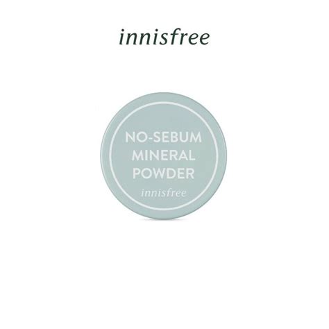 100 Original Innisfree No Sebum Mineral Powder 5g No Sebum AC