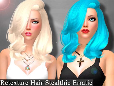 Retexture Hair Stealthic Erratic Need Mesh The Sims 4 Catalog