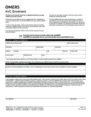 Fillable Online Avc Fund Transfer Information Sheet Fax Email Print