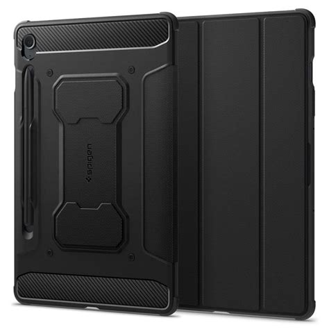 Samsung Galaxy Tab S Fe Spigen Rugged Armor Pro Folio Cover Sort