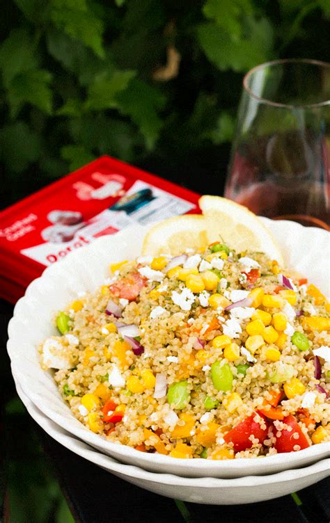 Quick And Easy Cold Quinoa Salad Whole Food Bellies