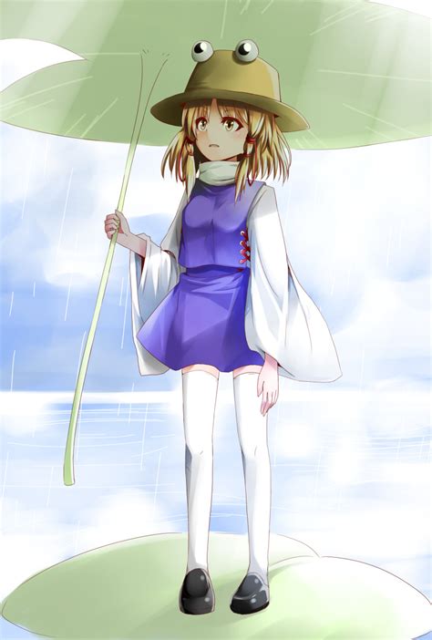 Safebooru 1girl Absurdres Blonde Hair Clouds Cloudy Sky Hair Ribbon