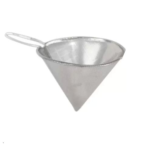 Peneira Passador De Inox Funil Coador Cm Shopee Brasil