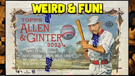 NEW RELEASE 2023 Topps Allen Ginter Box Opening YouTube