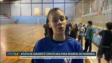 Meio Dia Paran Maring Atleta De Sarandi Convocada Para Mundial