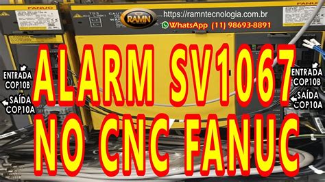 Alarm Sv Fssb Fanuc Serial Servo Bus Youtube