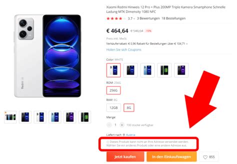 Warum liefert AliExpress gerade nicht nach Österreich