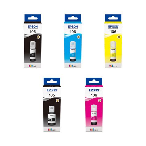 Komplet Tinta Za Epson Bk Pbk C M Y Original Printink Hr