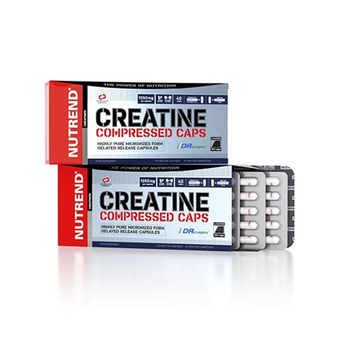 Buy Nutrend Creatine Compressed Caps Caps In Dubai Abu Dhabi