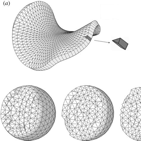 Dynamic Subdivision Of A Mesh Of Tetrahedra A Initial Mesh Of Five Download Scientific