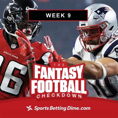 Fantasy Football Checkdown Week Advice And Rankings