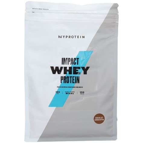 MyProtein Impact Whey Protein Chocolate Smooth 1000 G Shop Apotheke