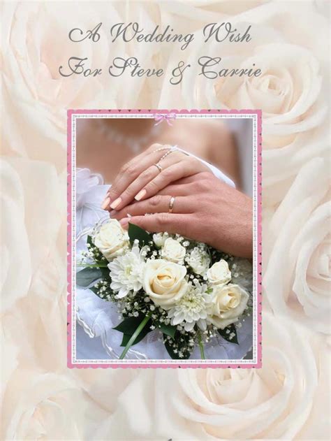 Wedding Greeting Cards Is A Unique Gift To The Newlyweds