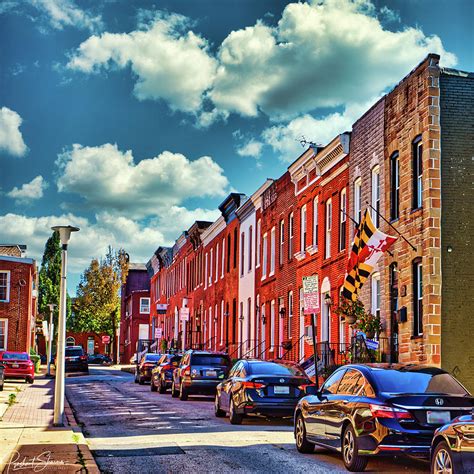 Federal Hill Rowhomes Photograph By Prashant Sharma Fine Art America