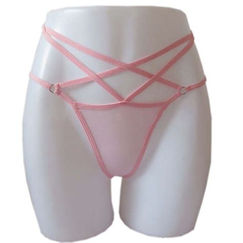 Atmungsaktiver G String Tanga Mini Bikini Jockstrap für Herren