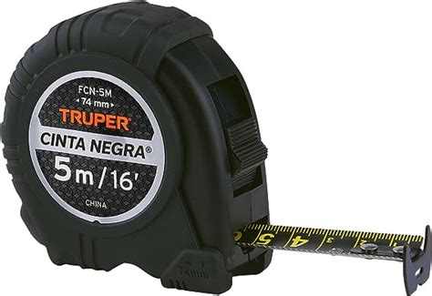 Truper Fcn M Flex Metro Cinta Negra M Cinta Mm Amazon Mx