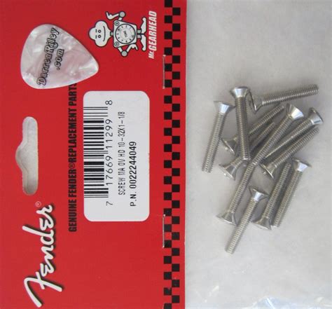 Fender Handle Mounting Screws